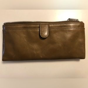 HOBO brown leather wallet women’s